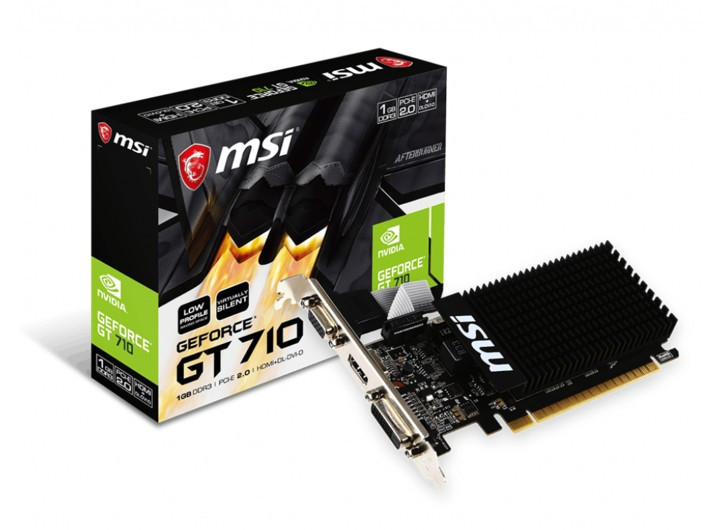 Видеокарта MSI GeForce GT 710 1GB DDR3 Видеокарта MSI GeForce GT 710 1GB DDR3