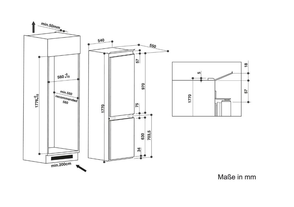 Встраиваемый холодильник Whirlpool ART 66102 Встраиваемый холодильник Whirlpool ART 66102