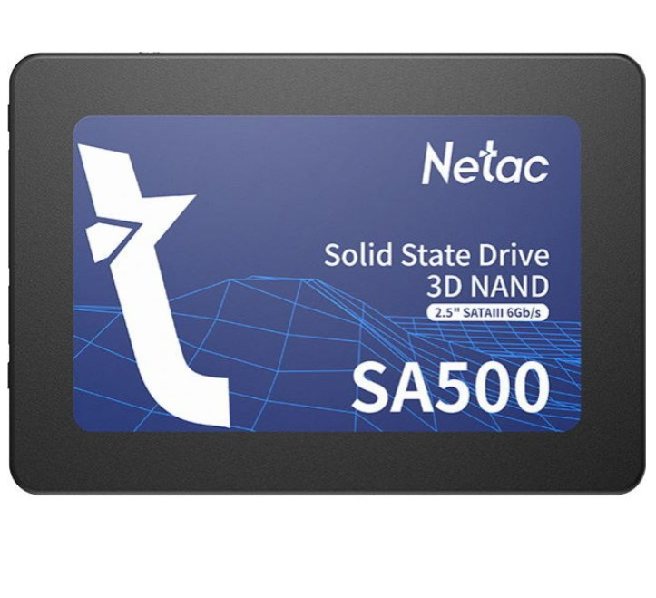 Жесткий диск SSD 1000Gb Netac SA500 R520 /W475 Mb/s NT01SA500-1T0-S3X 480 TBW