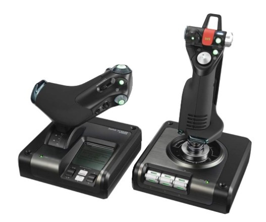 Джойстик LOGITECH G Saitek X52 Pro Flight Control System - USB Джойстик LOGITECH G Saitek X52 Pro Flight Control System - USB