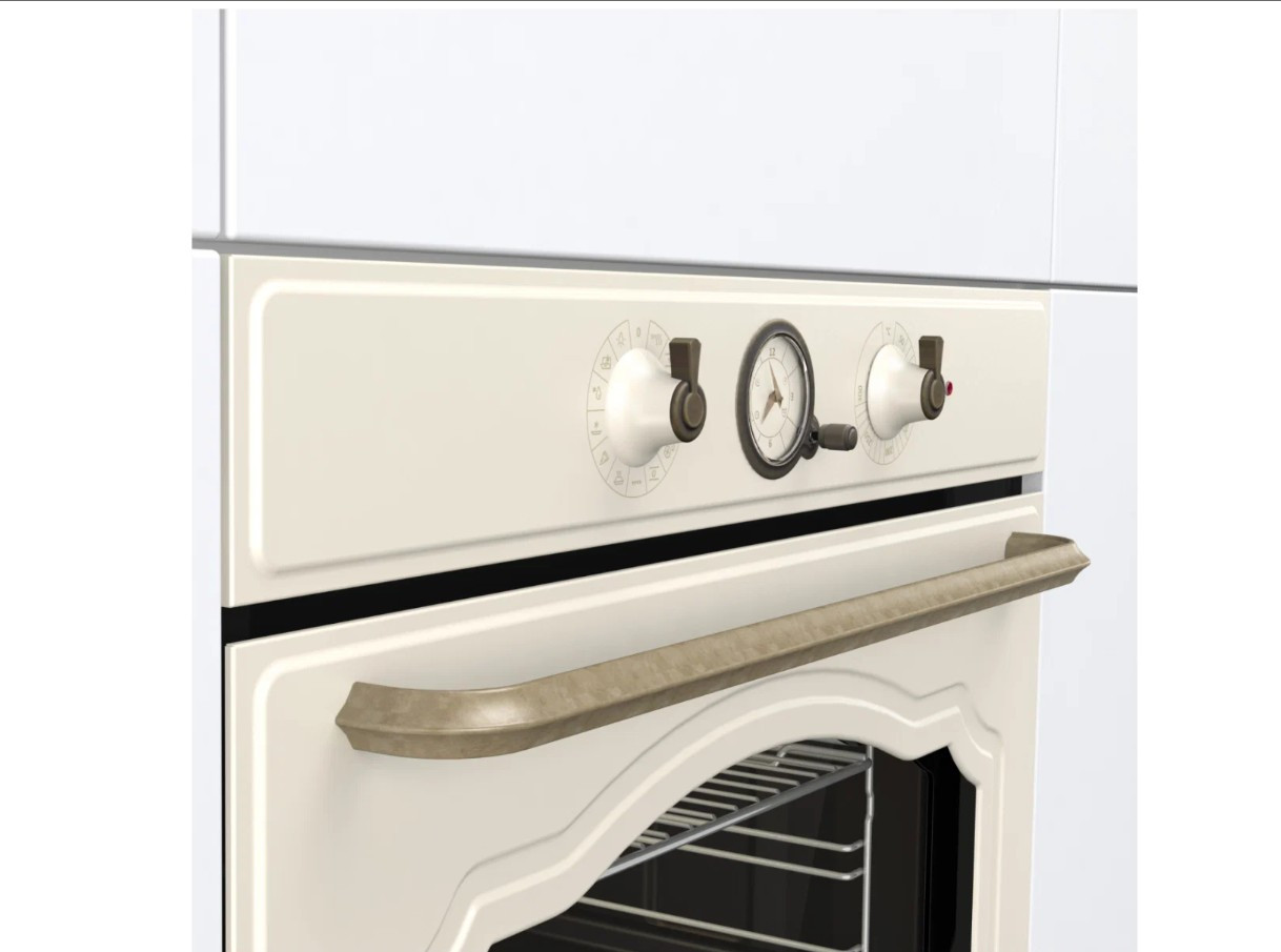 Электрический духовой шкаф Gorenje BOS67371CLI, слоновая кость