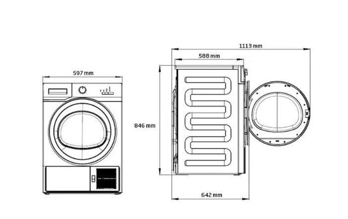 Сушильная машина BEKO PDH9544RX Сушильная машина BEKO PDH9544RX