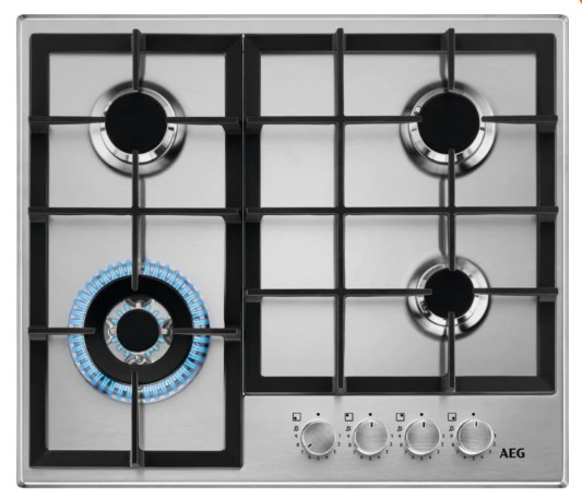 Газовая варочная панель AEG HGB64420SM