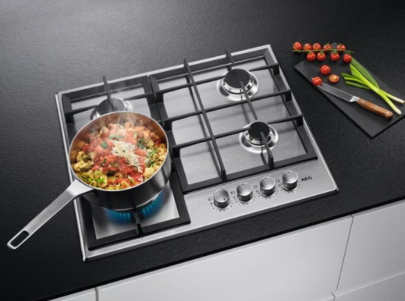 Газовая варочная панель AEG HGB64420SM