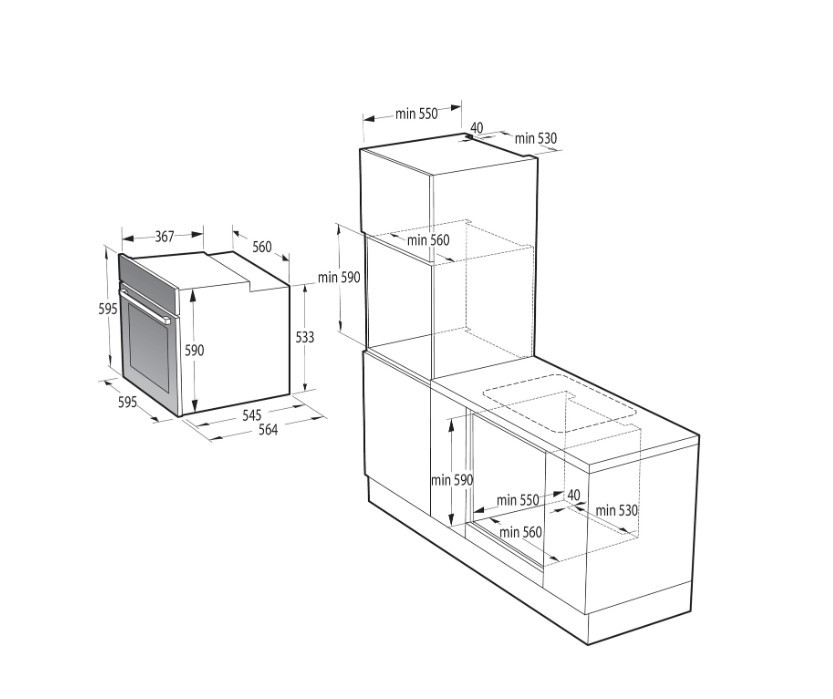 Духовой шкаф Gorenje BOS6737E06FBG Духовой шкаф Gorenje BOS6737E06FBG