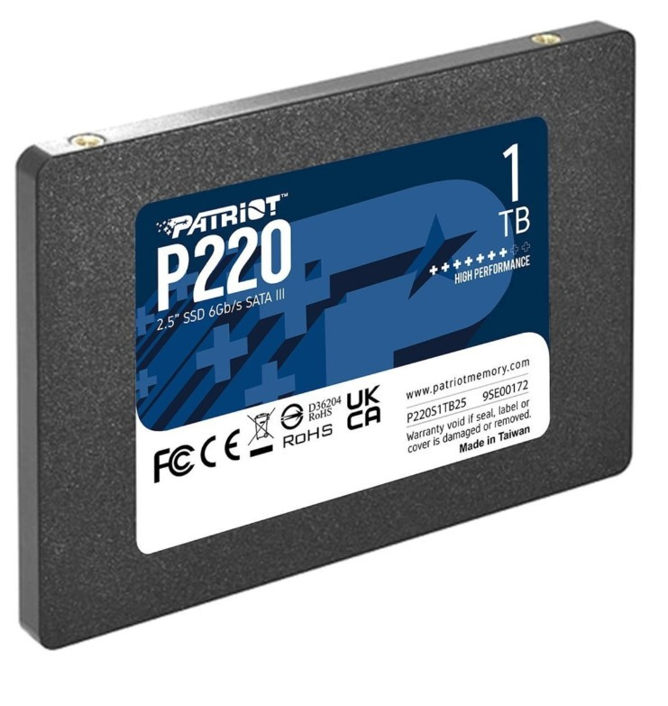 Жесткий диск SSD 1024GB Patriot Memory P220S1TB25