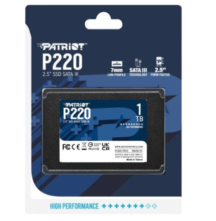 Жесткий диск SSD 1024GB Patriot Memory P220S1TB25