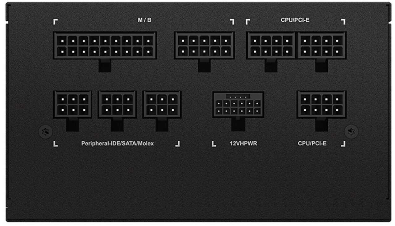 Блок питания GIGABYTE UD1000GM PG5 V2 1000W 80 Plus Gold PCIe5.0 ATX3.0