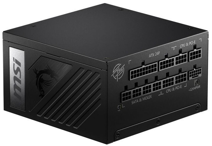 Блок питания MSI MPG A1000G 1000W 80 Plus Gold PCIe5.0