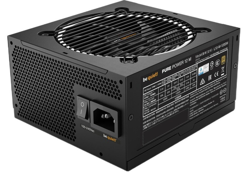 Блок питания BE QUIET! Pure Power 12 M 1200W 80 Plus Gold ATX3.0 PCIe5.0