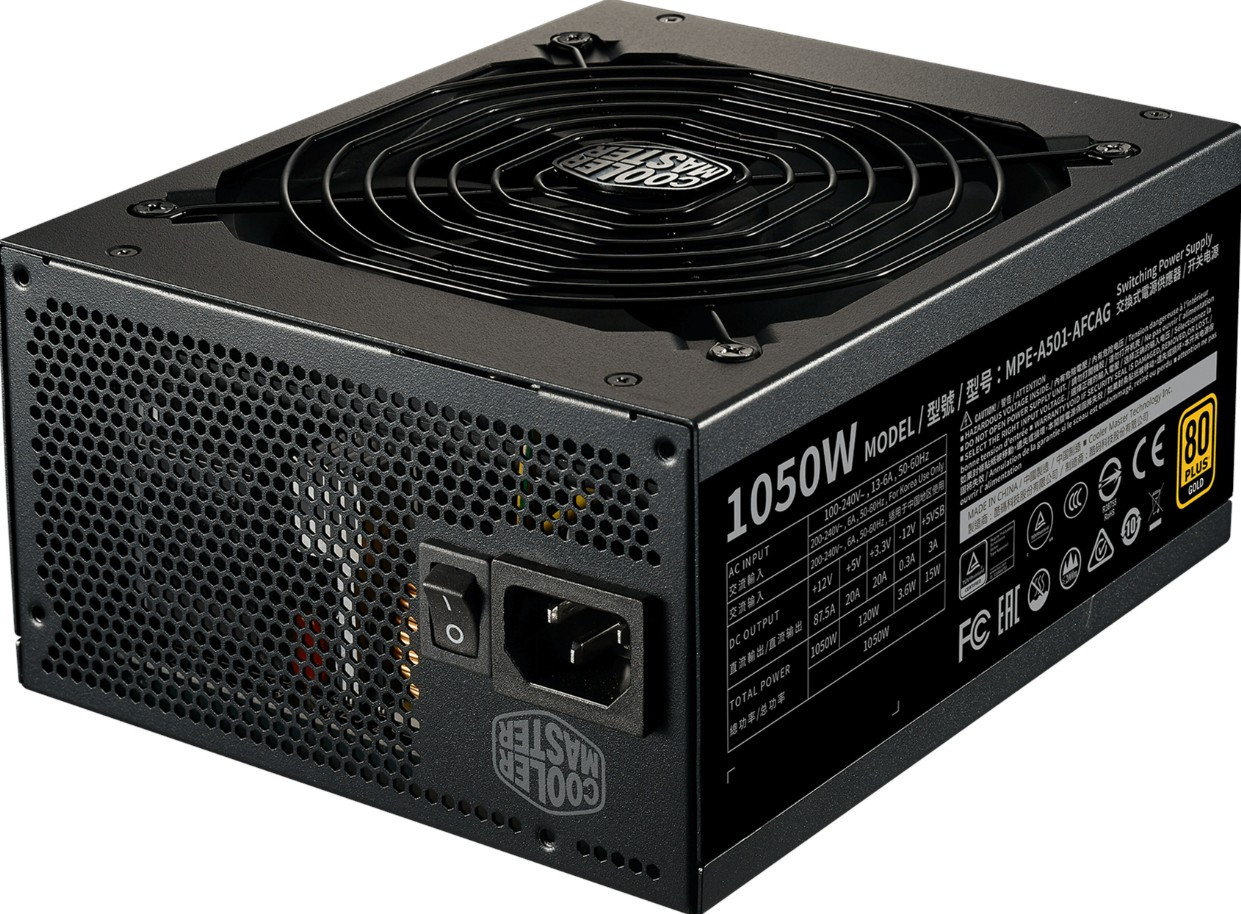 Блок питания COOLER MASTER MWE V2 1050W ATX3.0 80 Plus Gold