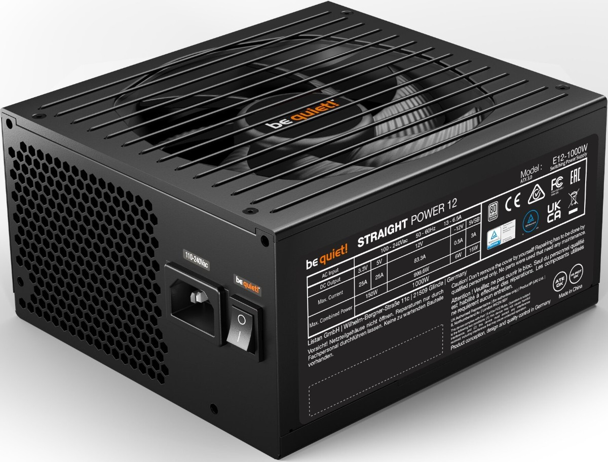 Блок питания BE QUIET! Straight Power 12 1000W 80 Plus Platinum