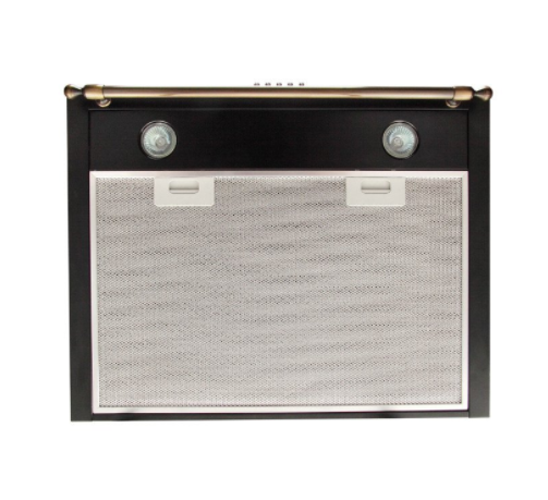 Вытяжка ELEYUS ALLEGRO В 750 60BL + RB LED черный/бронза Вытяжка ELEYUS ALLEGRO В 750 60BL + RB LED черный/бронза