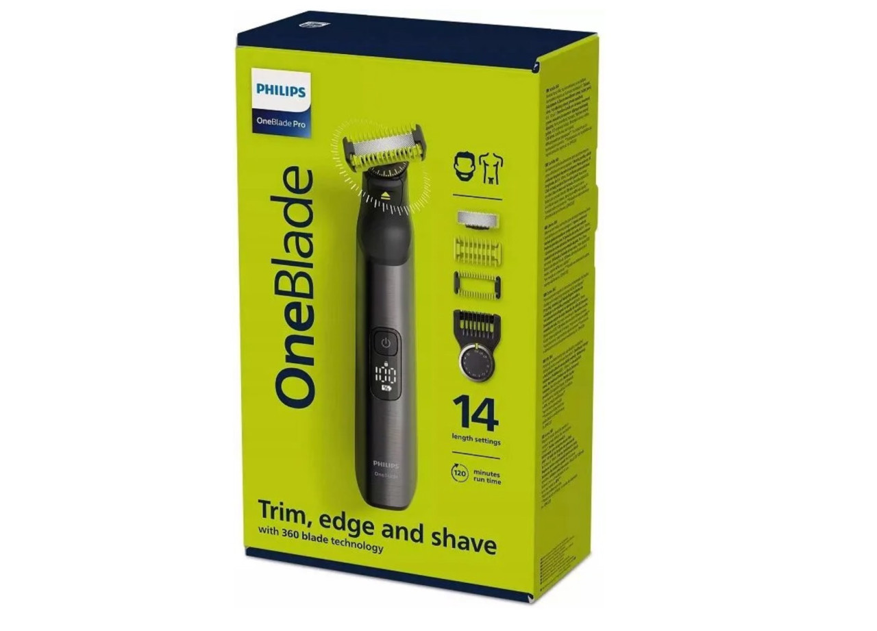 Триммер Philips OneBlade Pro 360 Face and Body QP6551/17