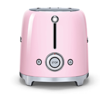 Тостер Smeg TSF01PKEU розовый Тостер Smeg TSF01PKEU розовый