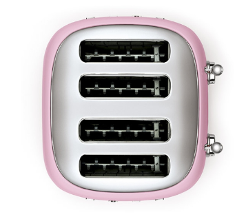 Тостер Smeg TSF03PKEU Тостер Smeg TSF03PKEU