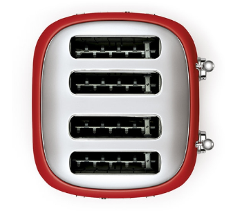 Тостер Smeg TSF03RDEU Тостер Smeg TSF03RDEU