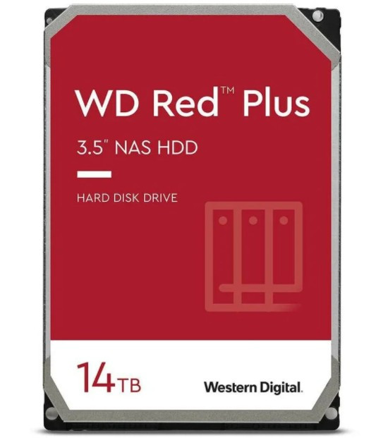 Жесткий диск WD Red Plus WD140EFGX 14Tb