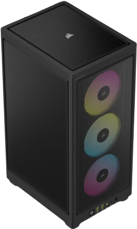 Корпус компьютерный CORSAIR iCUE 2000D RGB Airflow черный