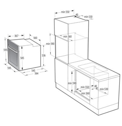 Духовой шкаф Gorenje BO6725E02WG