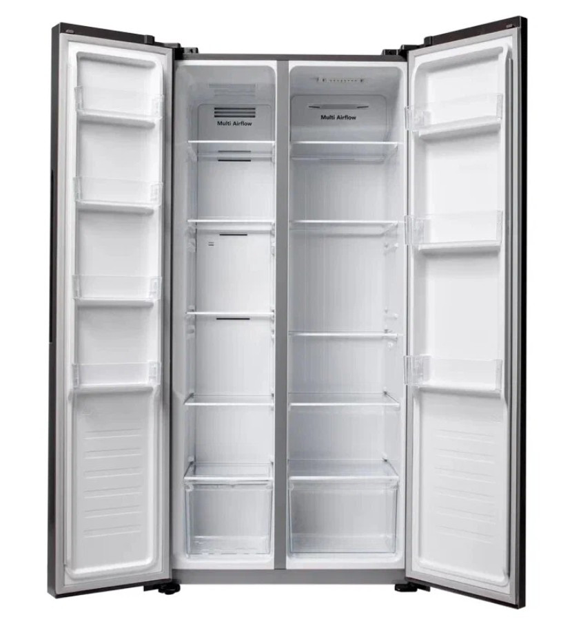 Холодильник Holberg HRSB 4304NDS, серый