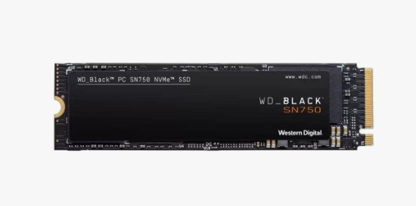 Твердотельный накопитель SSD M.2 500GB WD Black SN750 WDS500G1B0E Твердотельный накопитель SSD M.2 500GB WD Black SN750 WDS500G1B0E