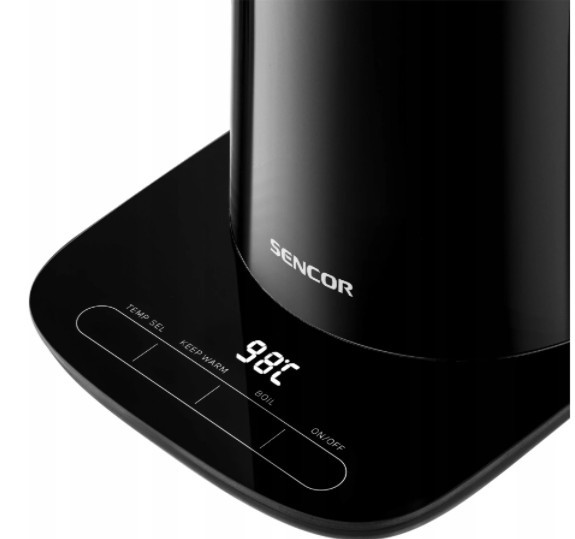 Чайник SENCOR SWK 1592BK с контролем ТЕМПЕРАТУРЫ