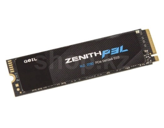 Диск SSD M.2 PCI-E 1000Gb (1TB) GEIL Zenith P3L, M.2 PCI-E 3.0 x4, NVMe. Контроллер Realtek RLK5766, чипы памяти INTEL QLC. Speed: Read-3100Mb/s, Write-1700Mb/s размеры: 22 x 80 x 2 мм ( FD16IGAH )