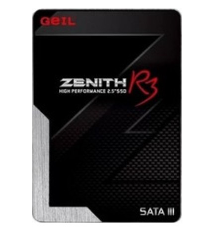 Диск SSD2.5" 2000Gb (2Tb) GEIL Zenith R3, SATA3. Speed: Read-550Mb/s, Write-490Mb/s, ( GZ25R3-2TB ) Размер 7 x 69.85 x 100.5 мм.