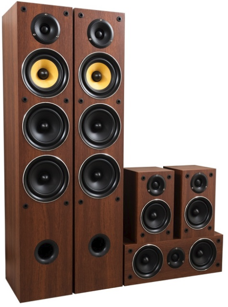 Акустическая система Taga Harmony TAV-506 v.2 (walnut)