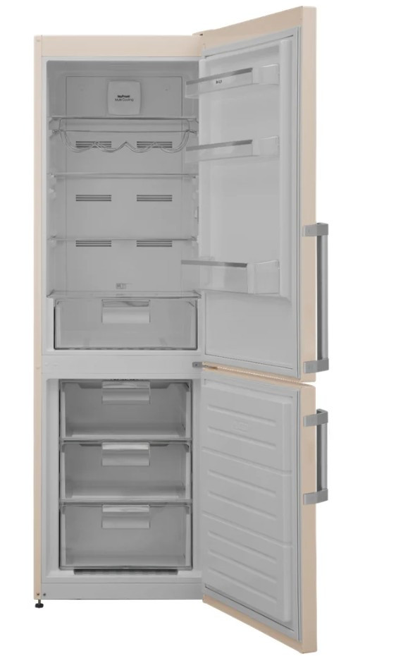 Холодильник Jacky's JR FV1860, бежевый