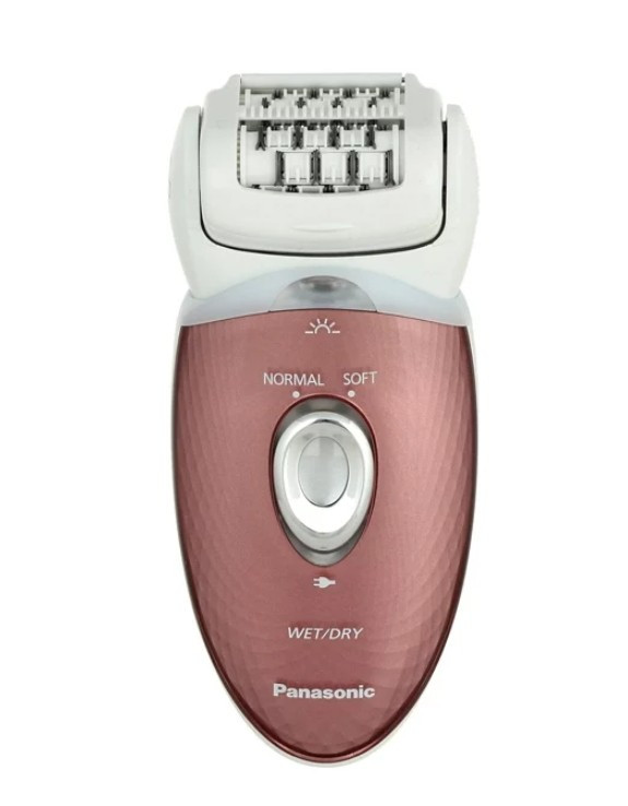 Эпилятор Panasonic ES-ED93, белый/темно-розовый Эпилятор Panasonic ES-ED93, белый/темно-розовый