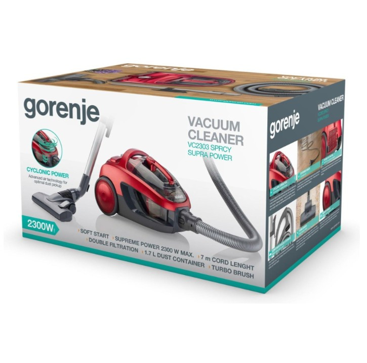 Пылесос GORENJE VC2303SPRCY Пылесос GORENJE VC2303SPRCY