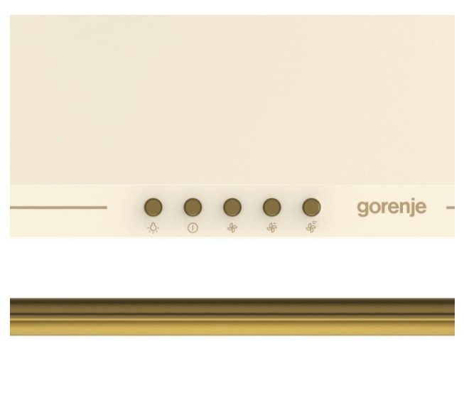 Вытяжка каминная Gorenje WHC63CLI (Classico / 650 м³/ч / 260 Вт / LED освещение 2 x 3 Вт / ширина - 60 см / Слоновая кость ) Вытяжка каминная Gorenje WHC63CLI (Classico / 650 м³/ч / 260 Вт / LED освещение 2 x 3 Вт / ширина - 60 см / Слоновая кость )