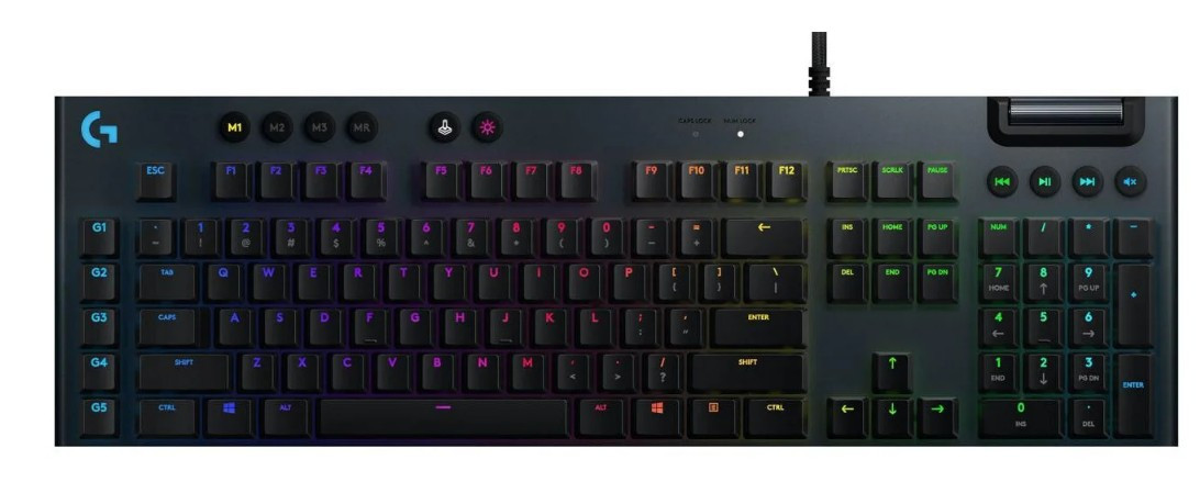 Игровая механическая клавиатура Logitech G815 (Tactile switch) с RGB подстветкой LIGHTSYNC (920-008991) Игровая механическая клавиатура Logitech G815 (Tactile switch) с RGB подстветкой LIGHTSYNC (920-008991)