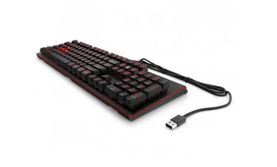 Игровая клавиатура HP OMEN Encoder 6YW76AA Black USB Cherry MX Red Игровая клавиатура HP OMEN Encoder 6YW76AA Black USB Cherry MX Red