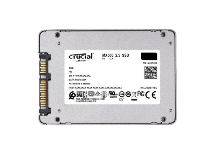 Твердотельный накопитель Crucial 1000 GB (CT1000MX500SSD1) Твердотельный накопитель Crucial 1000 GB (CT1000MX500SSD1)