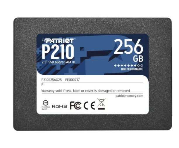 Твердотельный накопитель Patriot Memory 256 GB (P210S256G25)