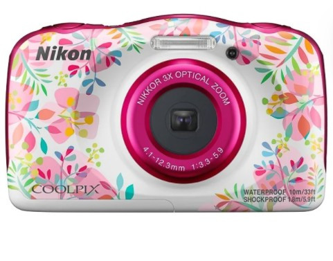 Цифровая камера NIKON Coolpix W150 + рюкзак /flower / 14.17 МП / 3x / IPX8 / Wi-Fi / (VQA113K001) Цифровая камера NIKON Coolpix W150 + рюкзак /flower / 14.17 МП / 3x / IPX8 / Wi-Fi / (VQA113K001)
