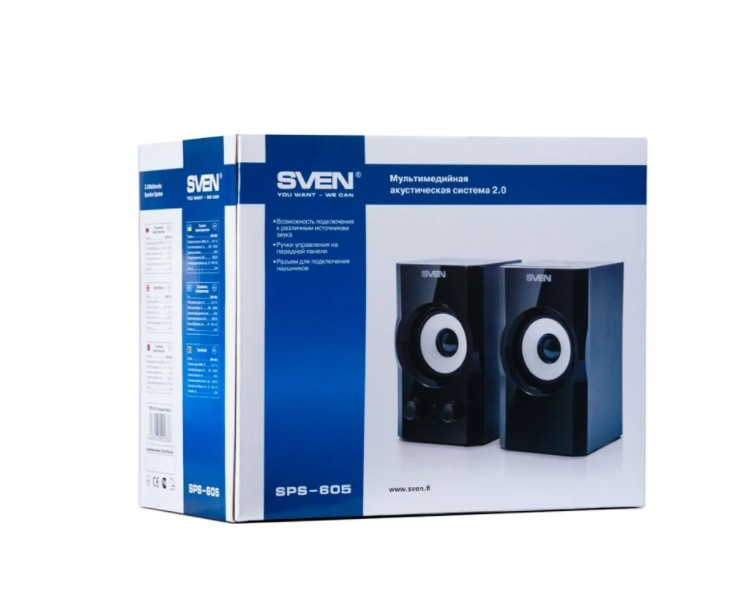 Компьютерная акустика SVEN SPS-605 Компьютерная акустика SVEN SPS-605