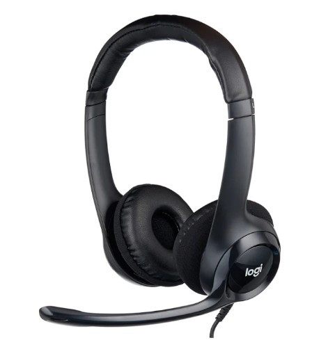 Компьютерная гарнитура Logitech H390 Headset Stereo USB Компьютерная гарнитура Logitech H390 Headset Stereo USB