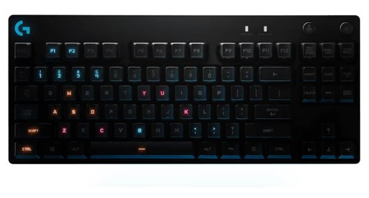 Игровая механическая клавиатура Logitech G PRO с RGB подстветкой LIGHTSYNC (920-009393) Игровая механическая клавиатура Logitech G PRO с RGB подстветкой LIGHTSYNC (920-009393)