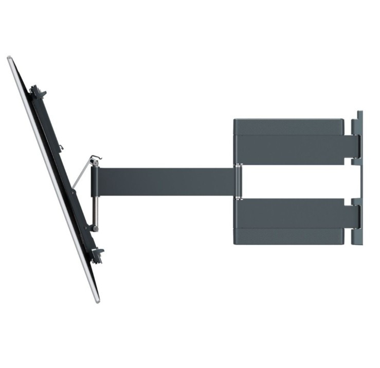 Кронштейн для ТВ VOGEL'S THIN 545 чёрный, для 40"-65", наклон 20°, поворот 120°, нагрузка до 25 кг, расстояние до стены 35 - 630 мм