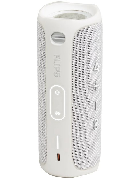 Портативная акустика JBL Flip 5, 20 Вт, белый Портативная акустика JBL Flip 5, 20 Вт, белый