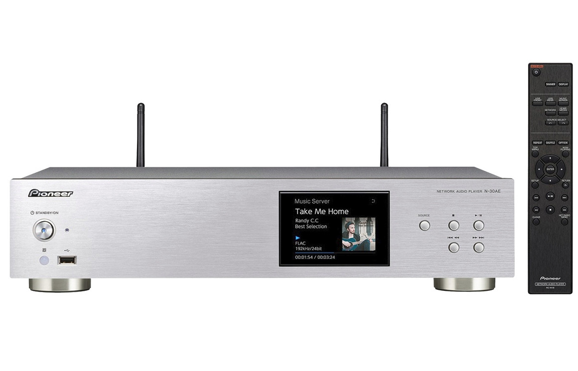 Сетевой аудиоплеер Pioneer N-30 silver