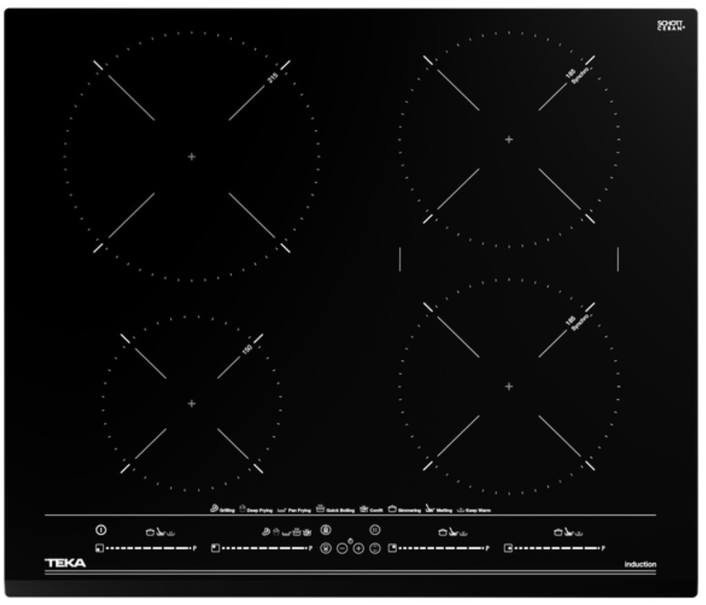 Индукционная варочная панель TEKA Total IZC 64630 BK MST