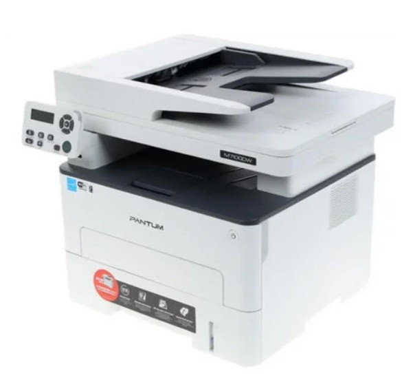 МФУ лазерное Pantum M7100DW, ч/б, A4, белый/черный