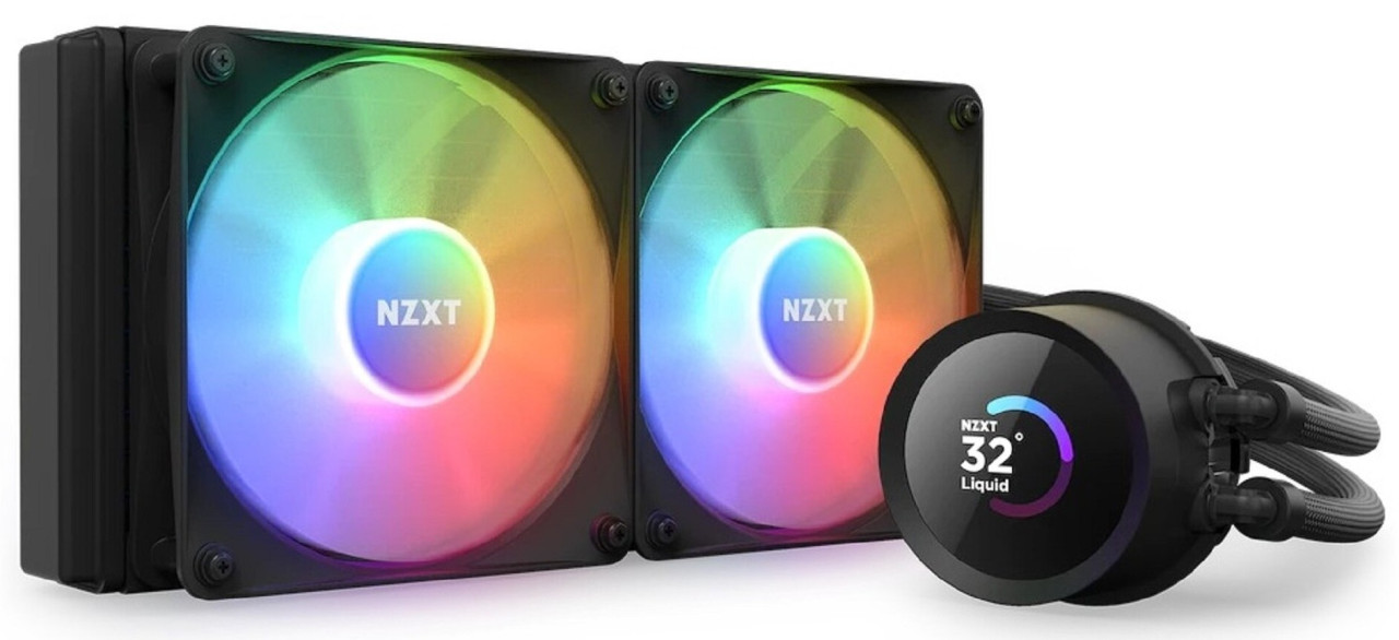 СВО для процессора NZXT Kraken 240 RGB черная