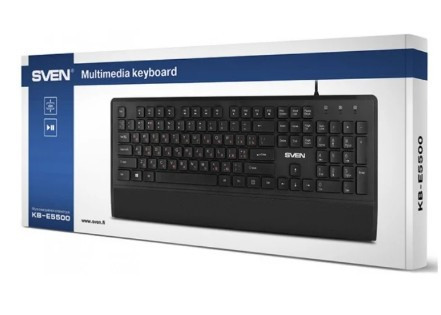 Клавиатура SVEN KB-E5500* USB Клавиатура SVEN KB-E5500* USB
