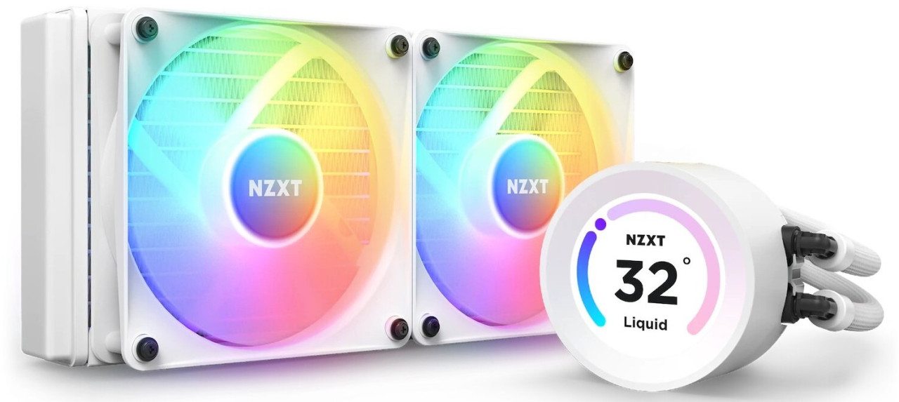 СВО для процессора NZXT Kraken Elite 240 RGB LCD